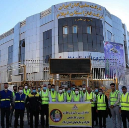 راه اندازی دستگیره هوشمند در پروژه شرکت گاز استان ایلام